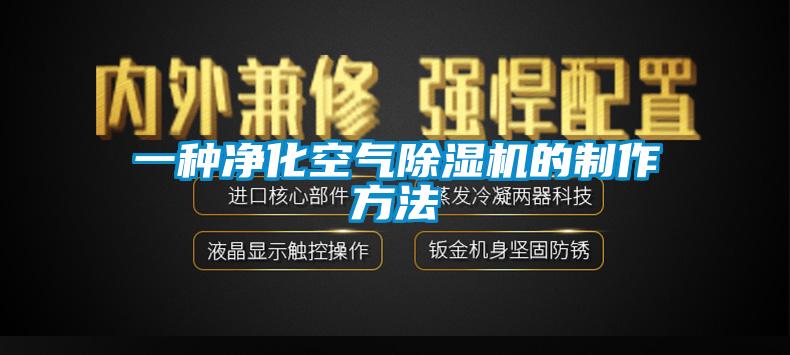 一種淨化空氣麻豆视频免费看的製作方法