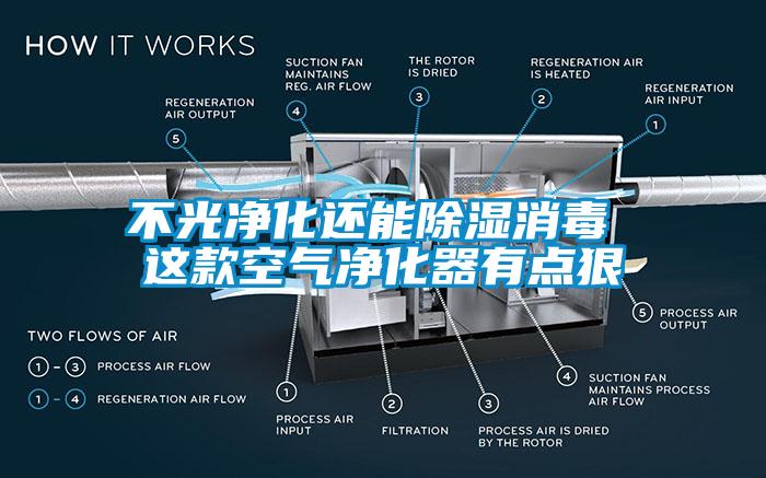 不光淨化還能除濕消毒 這款空氣淨化器有點狠