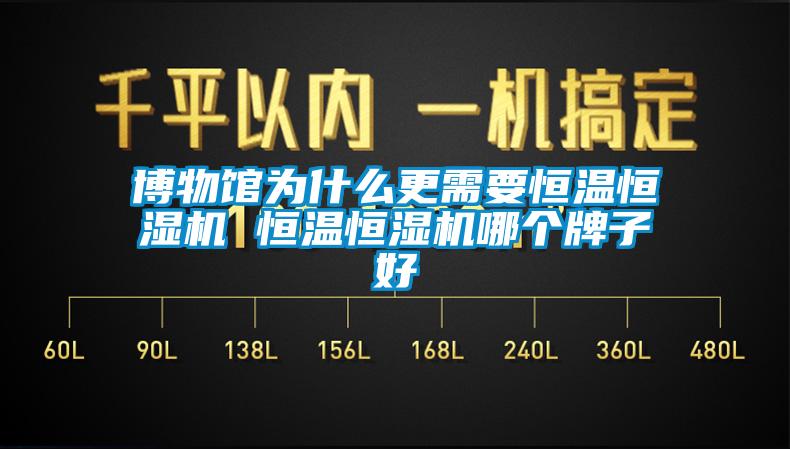 博物館為什麽更需要恒溫恒濕機 恒溫恒濕機哪個牌子好