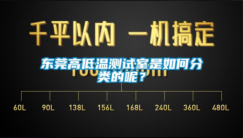 東莞高低溫測試室是如何分類的呢？