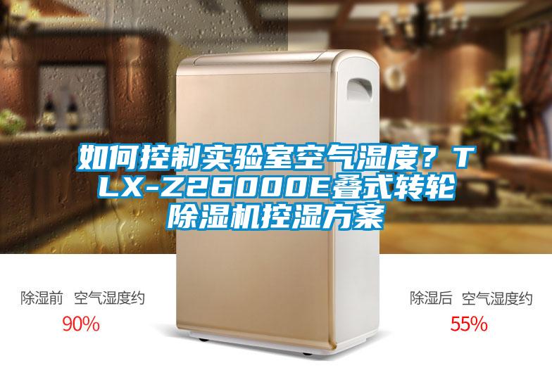 如何控製實驗室空氣濕度？TLX-Z26000E疊式轉輪麻豆视频免费看控濕方案