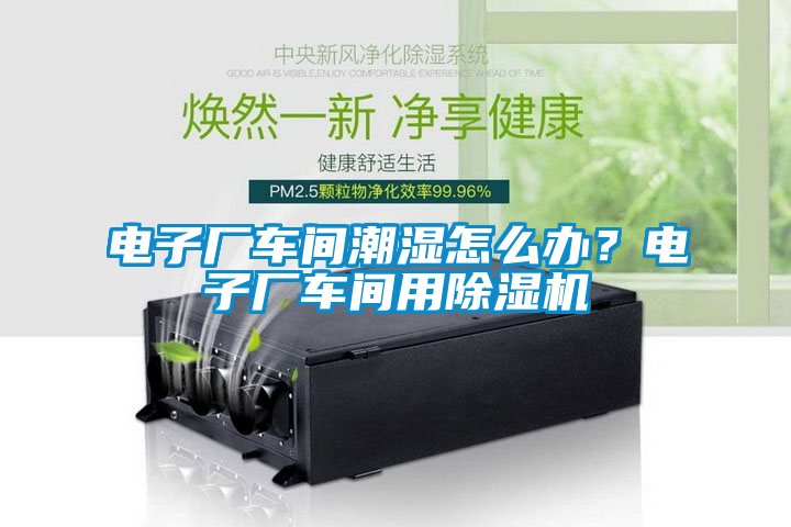 電子廠車間潮濕怎麽辦？電子廠車間用麻豆视频免费看