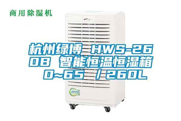 杭州綠博 HWS-260B 智能恒溫恒濕箱 0~65℃／260L