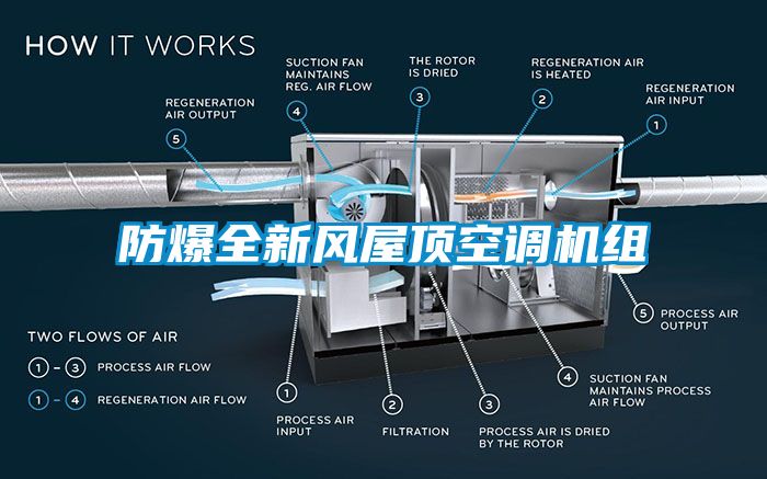 防爆全新風屋頂空調機組